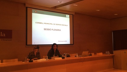 Fotografies Plenari Consell Municipal de Serveis Socials de 28 de març 2019