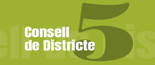 Imatge pels mitjans: Consell de Districte V
